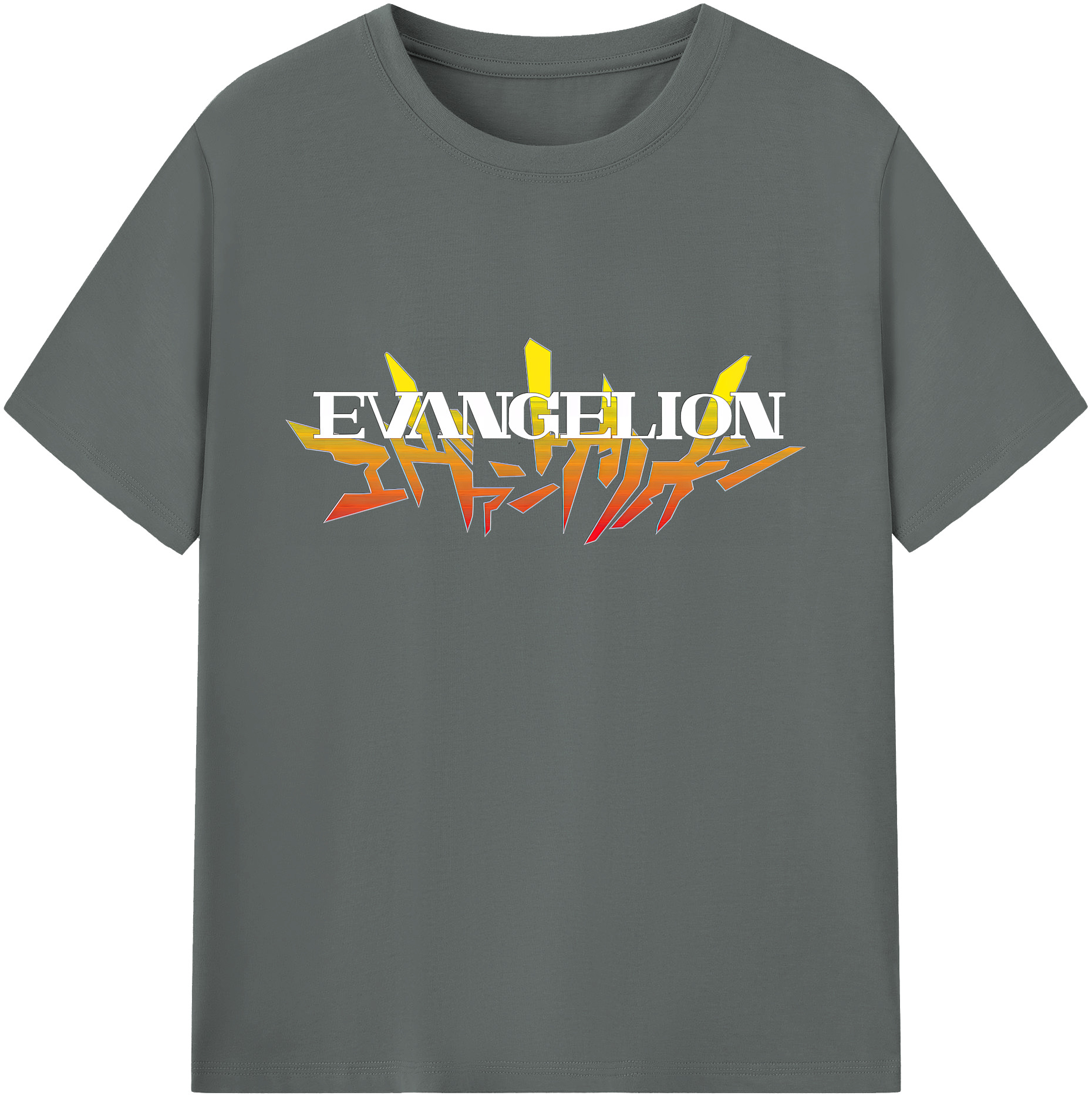 （画像用） EVA 新世紀エヴァンゲリオン 綿100％ メンズ半袖Tシャツ｜肌触りやわらか＆通気性